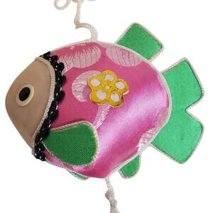 Fabric Ornament - Goldfish - 2.5"